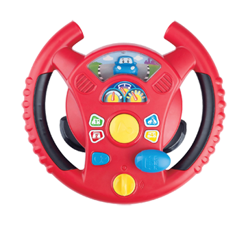 Image 2 of product Kidoozie - Rev 'N Roll Activity Wheel, 1 unit