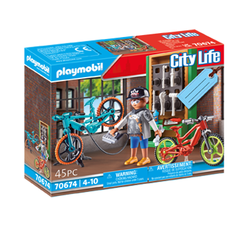 Image of product Playmobil - Bike Workshop, 1 unit