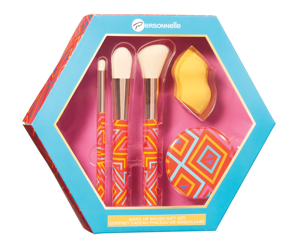 Makeup Brushes Set, 5 units Personnelle Cosmetics Accessories