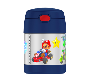 Stainless Steel Food Jar, 290 ml, Mario Kart