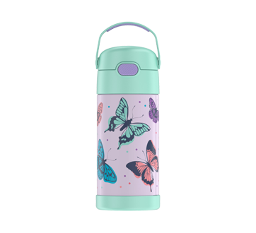 Stainless Steel Bottle, 355 ml, Butterfly
