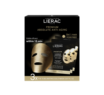 Premium The Sublimating Gold Mask Trio, 3 units