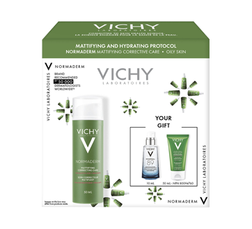 Image of product Vichy - Normaderm Mattifying Corrective Care Oily Skin Set, 3 units