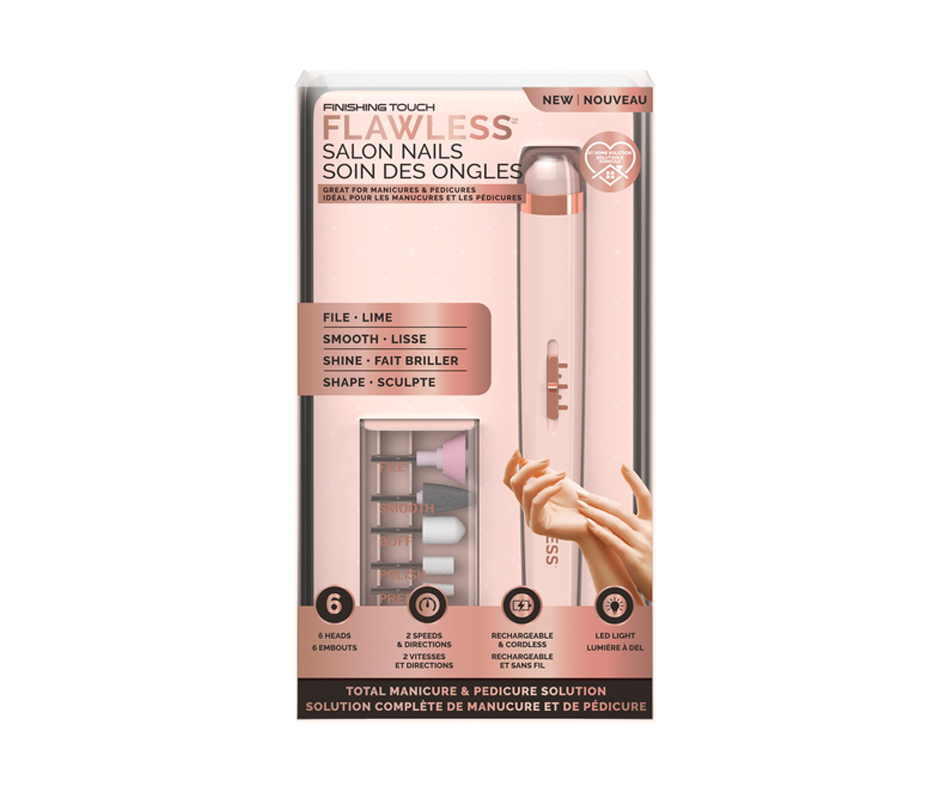 Flawless Salon Nails, 1 unit Finishing Touch Nail file Jean Coutu