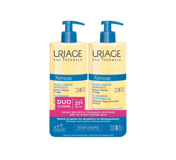 Image of product Uriage - Xémose Cleansing Oil Duo, 2 x 500 ml