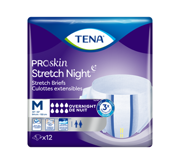 ProSkin Stretch Night Stretch Brief, 12 units, Medium