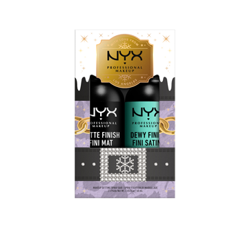 Image 2 of product NYX Professional Makeup - Makeup Setting Spray Duo Long lasting Dewy & Matte, 2 units