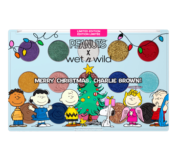 Image 3 of product Wet n Wild - Merry Christmas, Charlie Brown! Palette for Eye & Face, 1 unit
