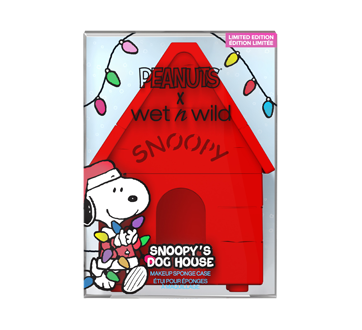 Snoopy's Dog House Makuep Sponge Case, 1 unit