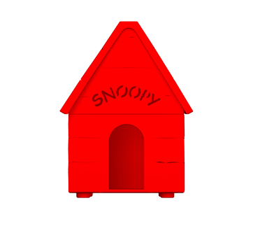 Image 2 of product Wet n Wild - Snoopy's Dog House Makuep Sponge Case, 1 unit
