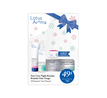 Face Care Night Routine Set, 3 units