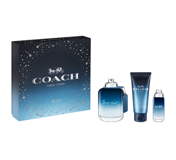 Image of product Coach - Coach Man Blue Eau de Toilette Set, 3 units