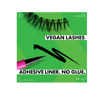 Image 2 of product NYX Professional Makeup - Jumbo Lash! Extension Clusters Vegan, Reusable False Lashes, 1 unit, Black
