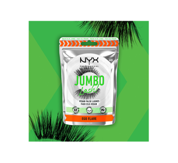 Image 5 of product NYX Professional Makeup - Jumbo Lash! Vegan False Lashes Reusable, 1 unit, Ego Flare