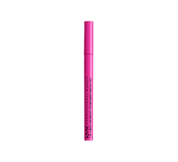 Image 4 of product NYX Professional Makeup - Jumbo Lash! 2-in-1 Liner & Lash Adhesive Waterproof, 1 unit, Baddest Black