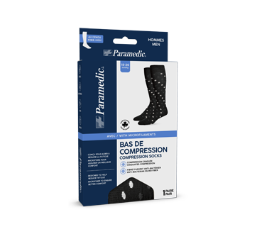 Image of product Paramedic Canada - Men's Compression Socks, 1 unit, Dots-Medium