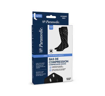 Men's Compression Socks, 1 unit, Dots-Medium