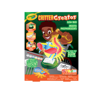 Critter Creator Kit Glow Bugs, 1 unit