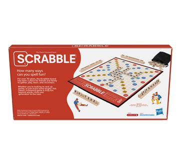 Image 3 of product Hasbro - Scrabble English Version, 1 unit