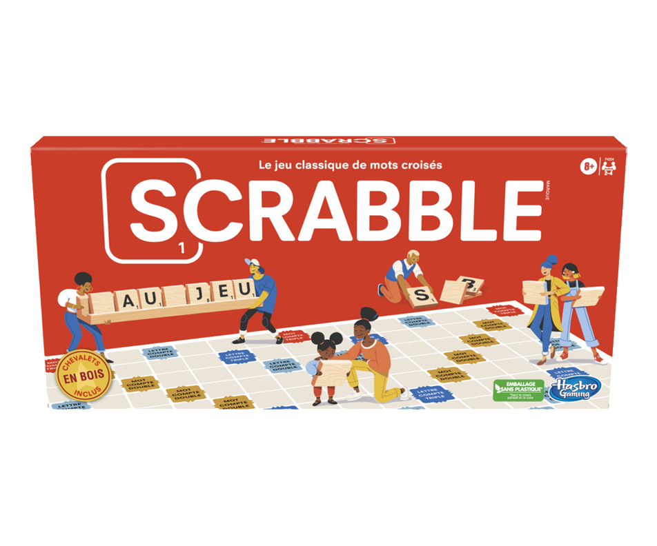 Scrabble French Version, 1 unit Hasbro Board games Jean Coutu