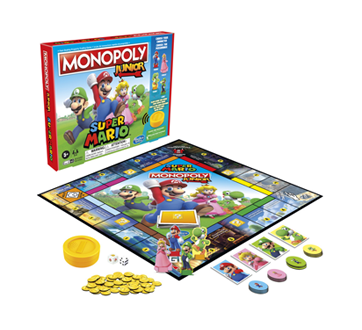 Image 2 of product Hasbro - Monopoly Junior Super Mario Edition, 1 unit