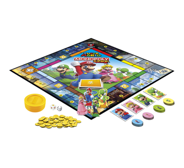 Image 3 of product Hasbro - Monopoly Junior Super Mario Edition, 1 unit