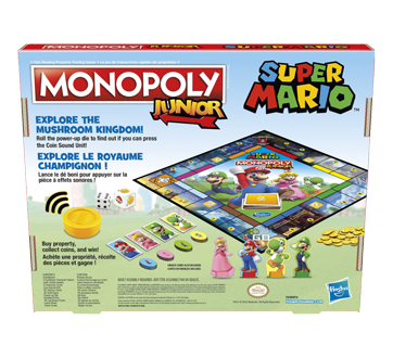 Image 4 of product Hasbro - Monopoly Junior Super Mario Edition, 1 unit