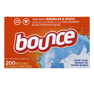 Fabric Softener Dryer Sheets Fresh Linen, 200 units