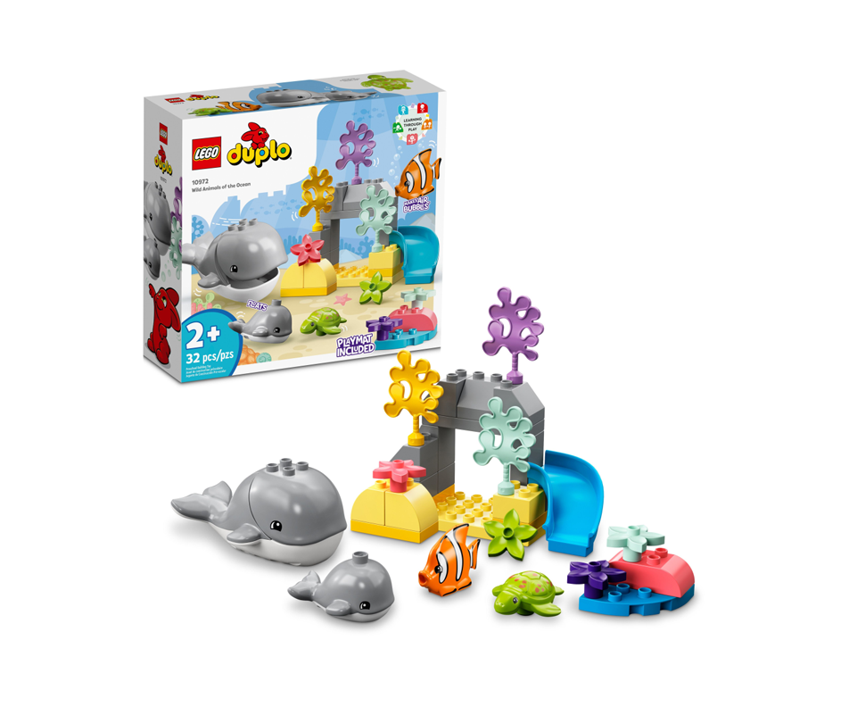 Duplo Wild Animals of the Ocean – Lego : Building Blocks | Jean Coutu