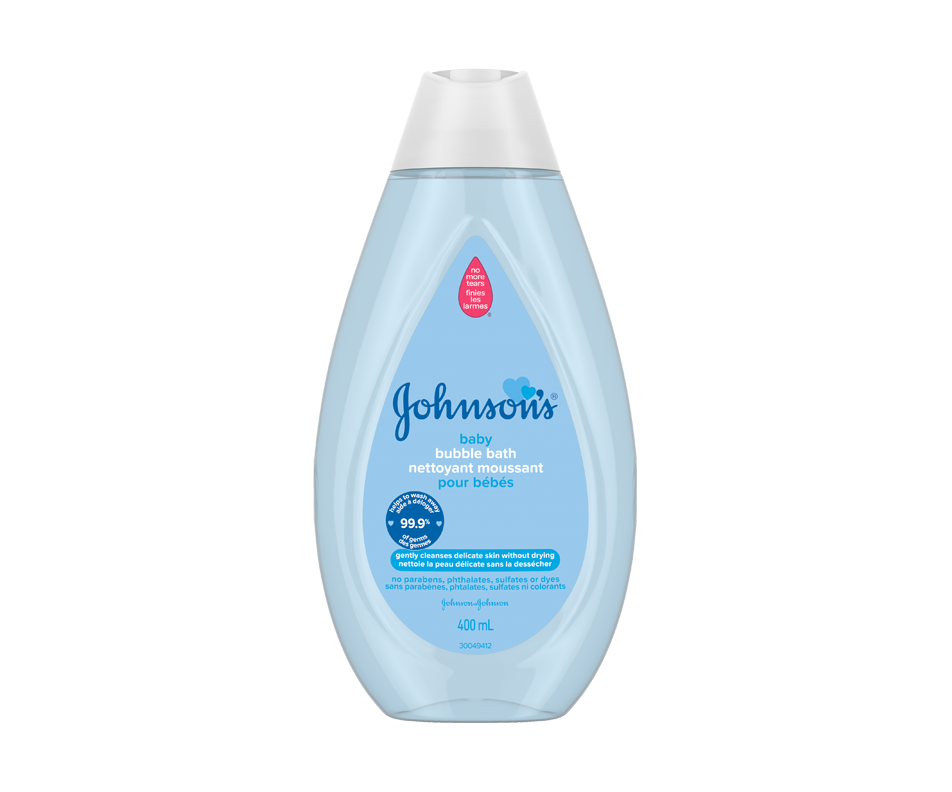 TearFree Baby Bubble Bath, 400 ml Johnson's Baby Bath and cleanser