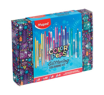 Glittering Colouring Kit, 1 unit – Maped Creativ : Gifts for