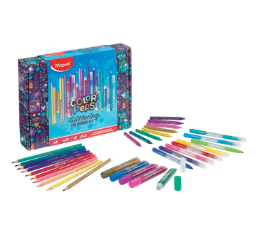 Glittering Colouring Kit, 1 unit – Maped Creativ : Gifts for