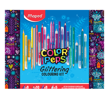 Glittering Colouring Kit, 1 unit – Maped Creativ : Gifts for