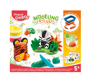 Image 4 of product Maped Creativ - Cute Characters to Model & Decorate, 1 unit, Wild