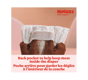 Image 4 of product Huggies - Little Snugglers Baby Diapers, Size 2, 72 units