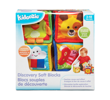 Image 2 of product Kidoozie - Discovery Soft Blocks, 1 unit