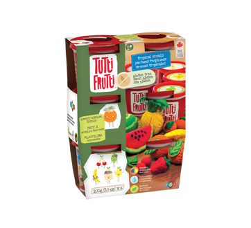 Gluten Free Modeling Dough Tropical Scents, 6 units