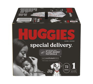Special Delivery Hypoallergenic Baby Diapers Fragrance, 72 units, Free Size