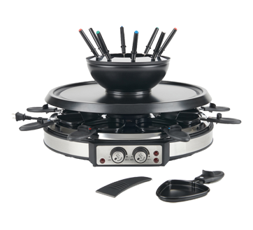 Image of product Trudeau - Party Grill + Fondue Combo for 8