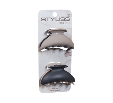 Image 2 of product Styliss by Scunci - Claw clips, 2 units