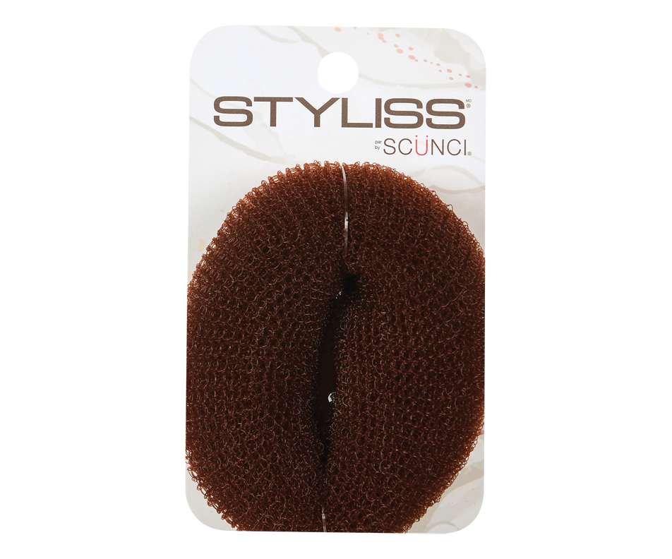 Hair bun maker, 1 unit Styliss by Scunci Elastic, barrette, clip or