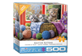 Thumbnail of product Eurographics - Puzzle 500 Pieces, Knittin'kittens, 1 unit