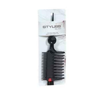 Image 2 of product Styliss by Scunci - 4-In-1 boar bristle comb, 1 unit