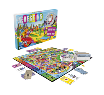 Image 2 of product Hasbro - Destin The Game of Life French Version, 1 unit