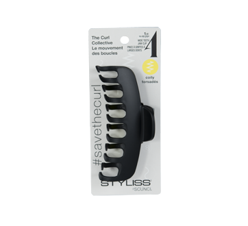 Image of product Styliss by Scunci - Wide Teeth Claw Clip, 1 unit