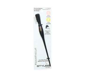 Image 2 of product Styliss by Scunci - 2-in-1 edge brush, 1 unit