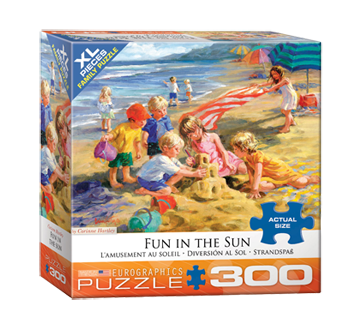 Puzzle 300 Pieces, Fun in the Sun, 1 unit