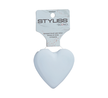 Image 2 of product Styliss by Scunci - Compact brush and mirror, 1 unit