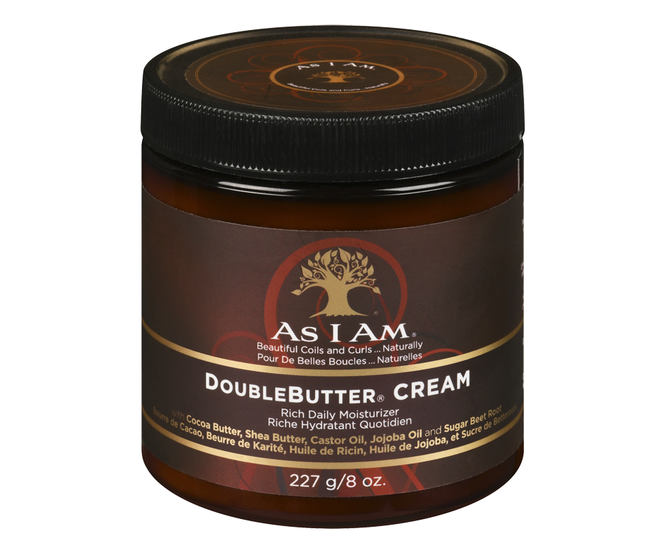 Double Butter Cream Daily Moisturizer, 227 g As I Am Regular Jean
