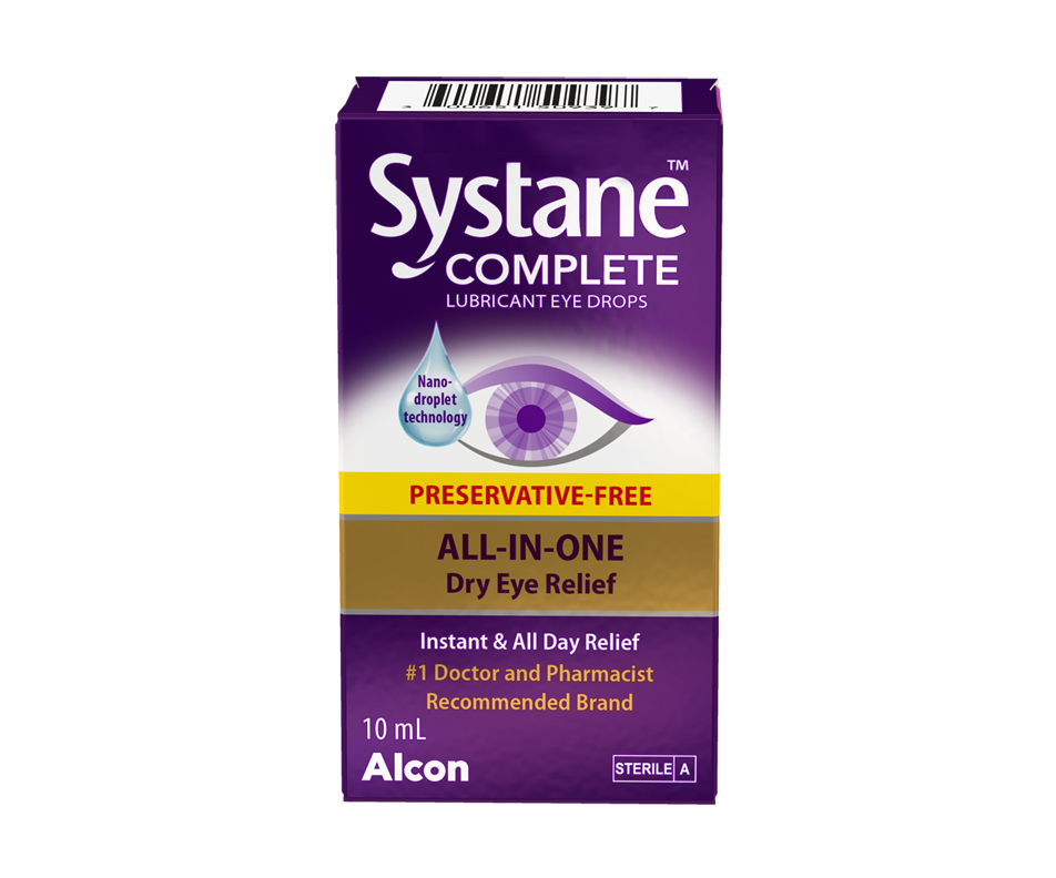 Complete Lubricant Eye Drops, 10 ml Systane Eye Drops Jean Coutu